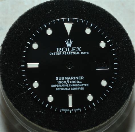 rolex bezel replacement submariner|rolex submariner aftermarket dial.